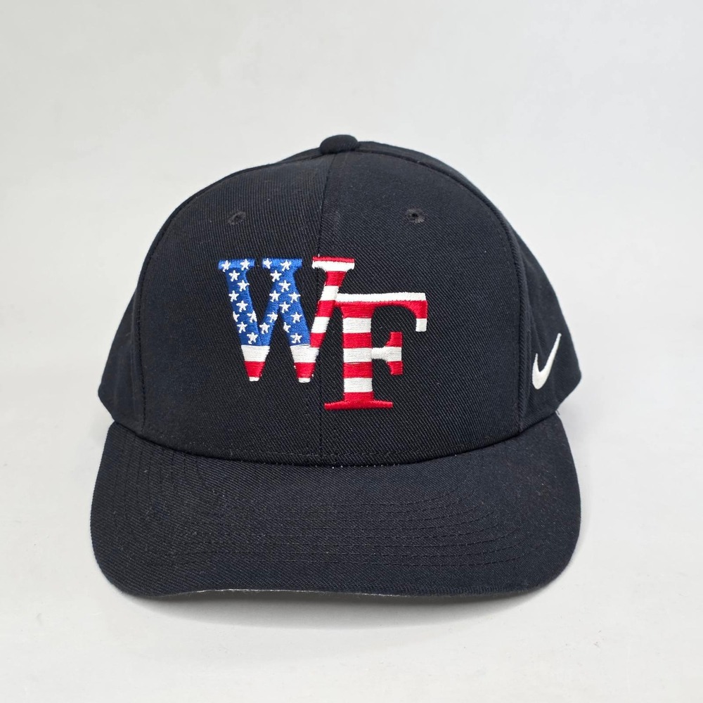 Nike Wake Forest Baseball On-Field College NCAA ACC Demon Deacons Hat 7¹/⁸ 57 см